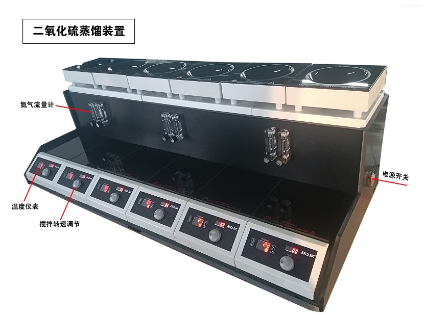 HMS-901H6聯(lián)二氧化硫、酒精度蒸餾裝置